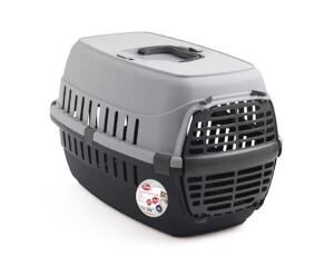 Pet Nova Transportbox grau