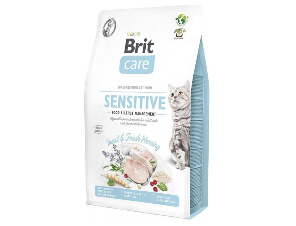 Brit Care Cat GF Insect. Food Allergy Management 2 kg