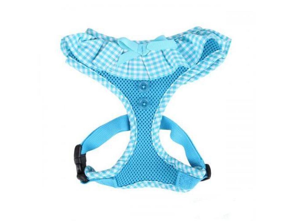 Hundegeschirr Puppia Vivien Harness A sky blue