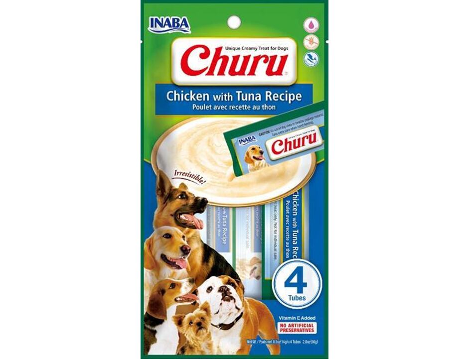 Inaba Churu dog snack Hühn/Tuna 4x14 g