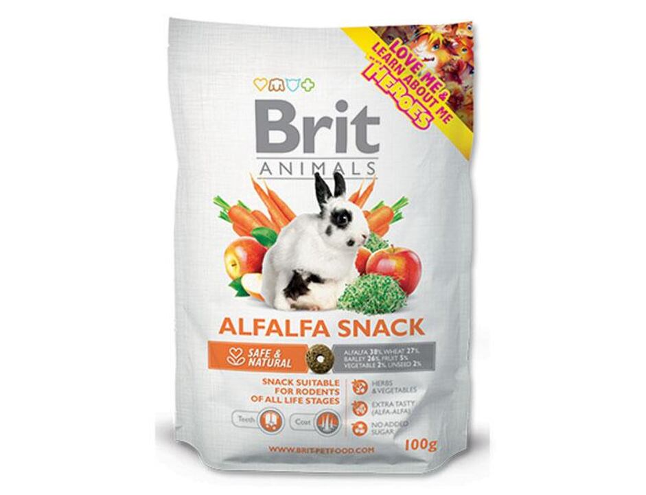 BRIT Animals ALFALFA Snack für Nagetiere 100g