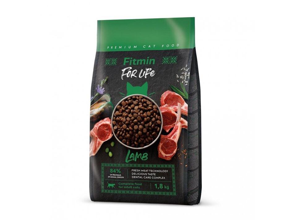 Fitmin For Life Erwachsene Katze Lamm 1,8 kg